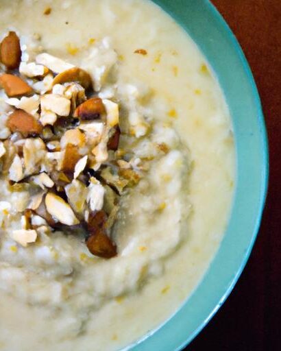 Creamy Sweet Almond Porridge: A Nutty Morning Delight