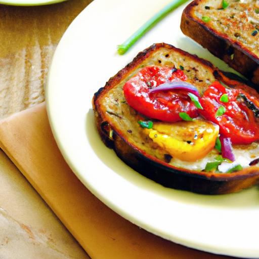 Brighten Your Breakfast: Ricotta & Tomato Toast Delight