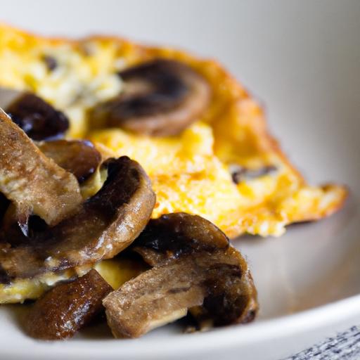Fluffy Scrambled Eggs with Mushrooms: A Savory Delight