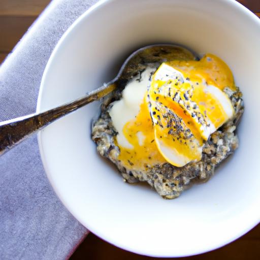 Zesty Lemon Poppy Seed Oatmeal: Brighten Your Breakfast Bowl