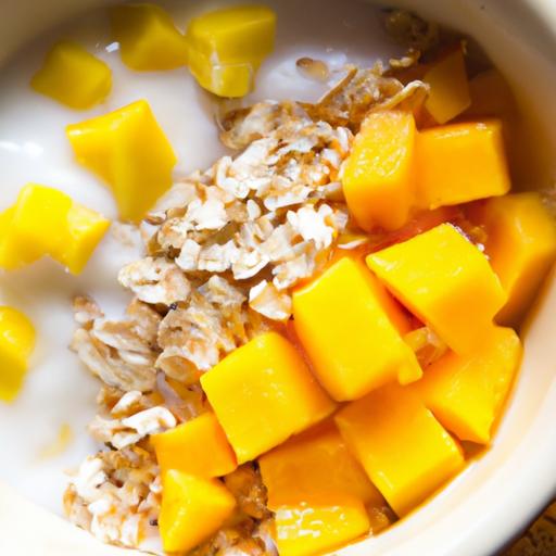 Tropical ‌Bliss: nourish Your Day‍ with Coconut Mango Oatmeal