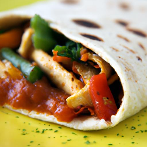 Quick & Tasty: Easy Scrambled Tofu Breakfast⁣ Burrito Guide