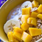 Tropical Bliss: Nourish Your Day with Coconut Mango Oatmeal