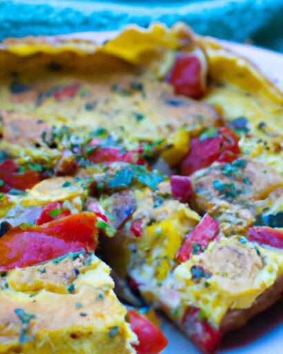 Wholesome Vegan Frittata: A Plant-Powered Breakfast Boost