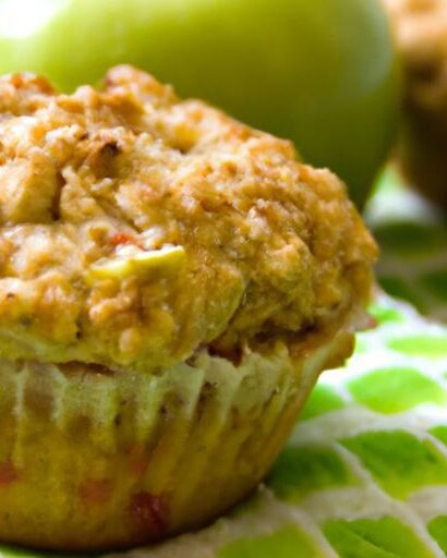 Wholesome Apple Oatmeal Muffins: A Nutritious Treat