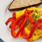 Colorful Scrambled Eggs with Bell Peppers: A Vibrant Twist