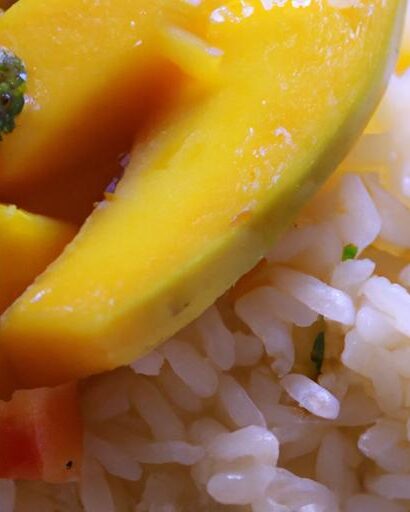 Sweet Harmony: How to Make Classic Mango Pulut Rice