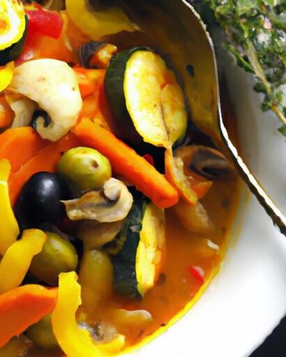 Savor the Flavors: A Colorful Mediterranean Vegetable Stew