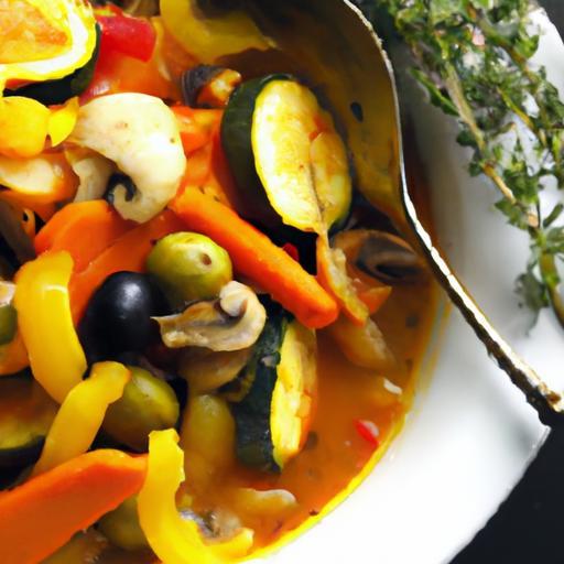 Savor the Flavors: A Colorful Mediterranean Vegetable Stew