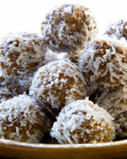 Energize Naturally: Delicious Coconut & Date Energy Balls