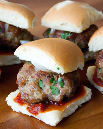 Tiny Taste Sensations: The Ultimate Mini Meatball Sliders Guide