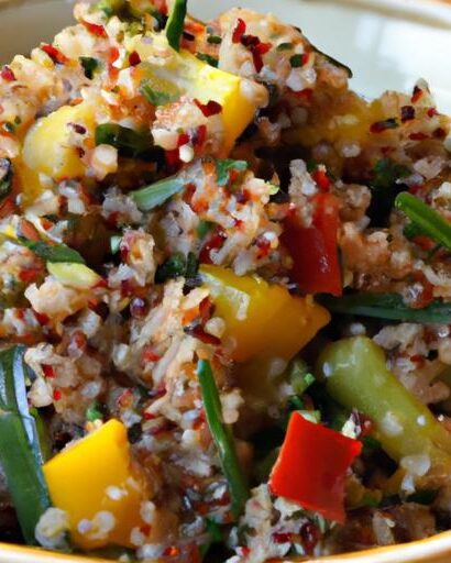 Quinoa & Veggie Stir Fry: A Colorful, Nutritious Delight