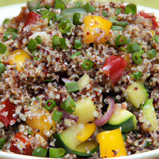 Quinoa & Veggie Stir Fry: A Colorful, Nutritious Delight