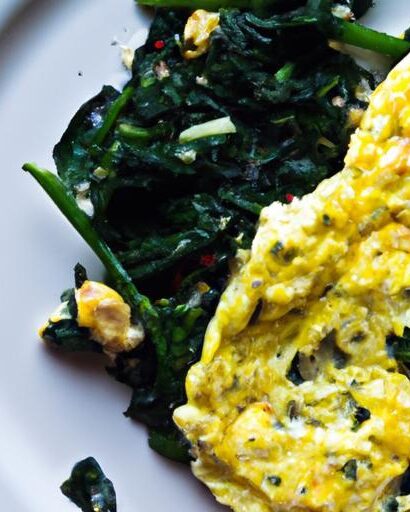 Spinach & Feta Scrambled Eggs: A Savory Morning Boost