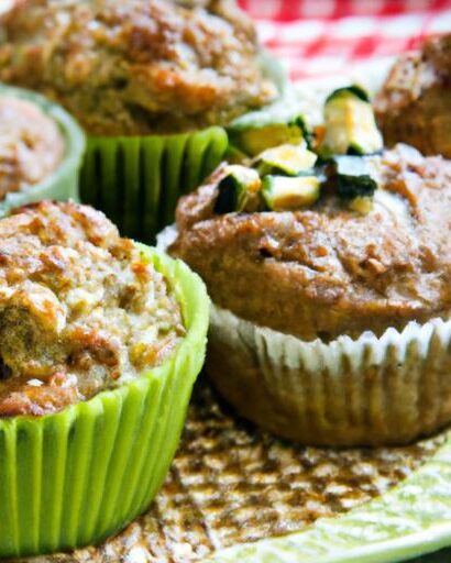 Wholesome Zucchini Walnut Muffins: A Nutty Garden Treat