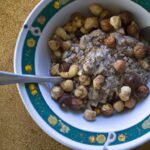 Crunchy Hazelnut Chia Oatmeal: Nutritious Morning Boost