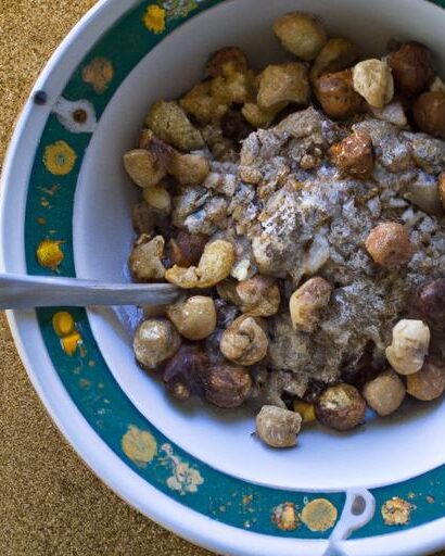 Crunchy Hazelnut Chia Oatmeal: Nutritious Morning Boost