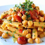 Wholesome Chickpea Pasta with Vibrant Tomato Sauce Flair