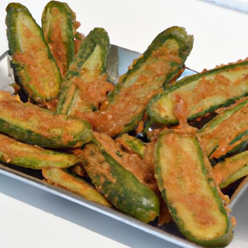 Crunchy Delights: The Art of Stuffed Fried Pickles Unveiled
