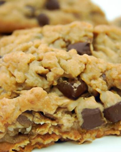 Chewy Oatmeal Chocolate Chip Bars: A Sweet Homemade Treat