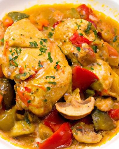 Slow-Cooked Italian Chicken: A Flavorful Crock Pot Delight