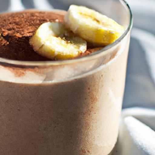 Velvety Chocolate Banana Smoothie: A Delicious Energy Boost