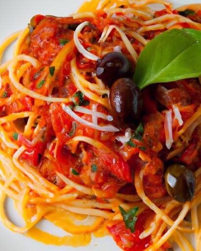 Spaghetti Puttanesca: A Bold Journey Through Zesty Flavors
