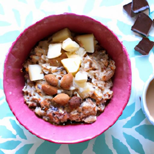 Mocha Oatmeal Magic: A Energizing Twist to Your Breakfast