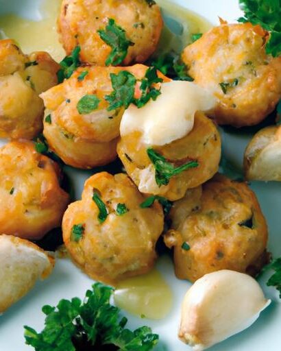 Irresistible Garlic Herb Cheese Bites: A Flavorful Delight