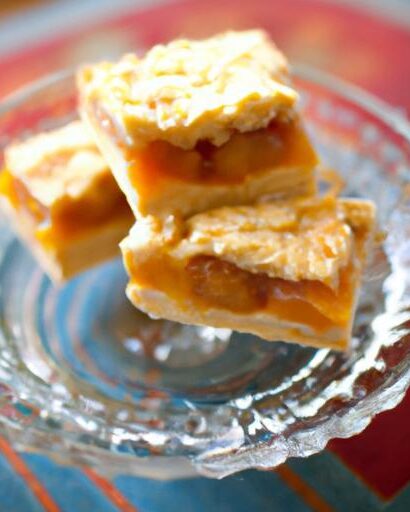Delightful Apricot Shortbread Bars: A Sweet Treat Recipe