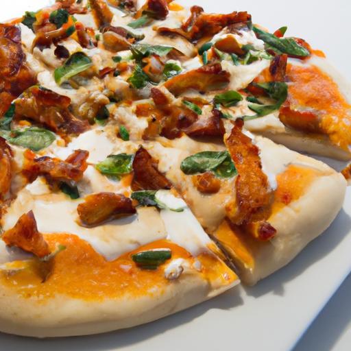 Savory Delights: The Irresistible Chicken Bacon Ranch Pizza
