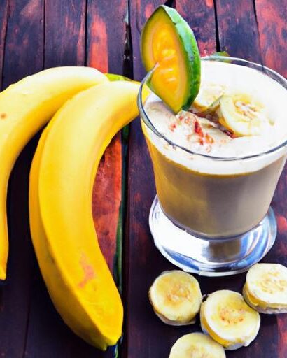 Banana Fruit Shake: A Creamy Boost of Natural Energy