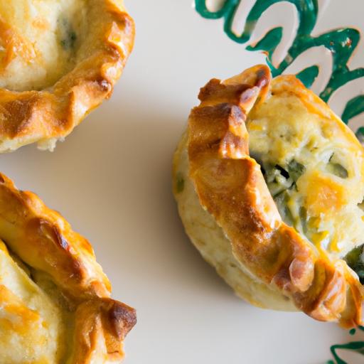 Delightful Mini Spinach and Cheese Pies: A Savory Treat