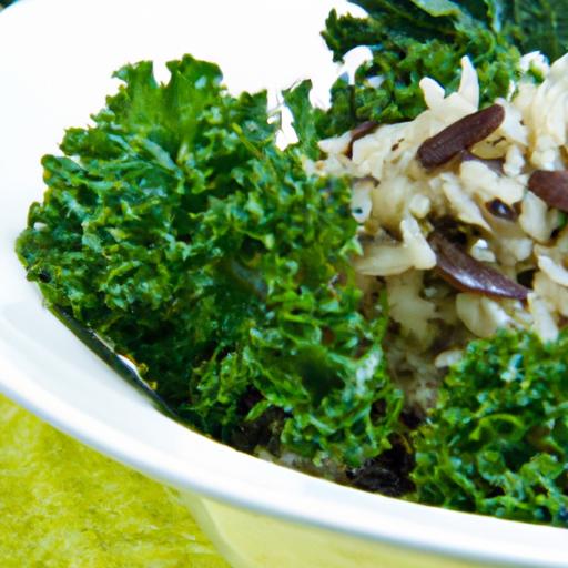 Nutritious Brown Rice and Kale Salad: A Wholesome Delight