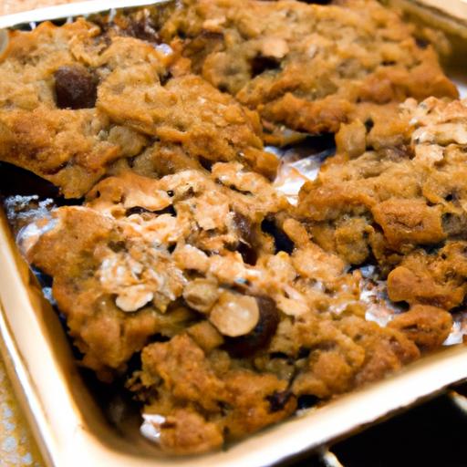 Chewy Oatmeal Chocolate chip Bars: A sweet Homemade Treat