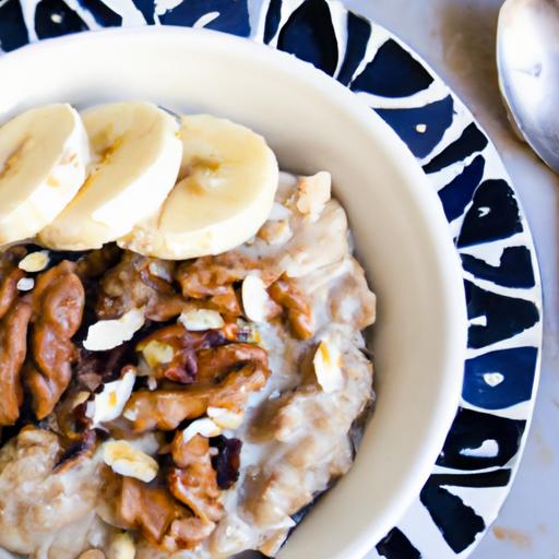 Nourish Your Morning: Almond‌ Butter Banana Oatmeal Bliss