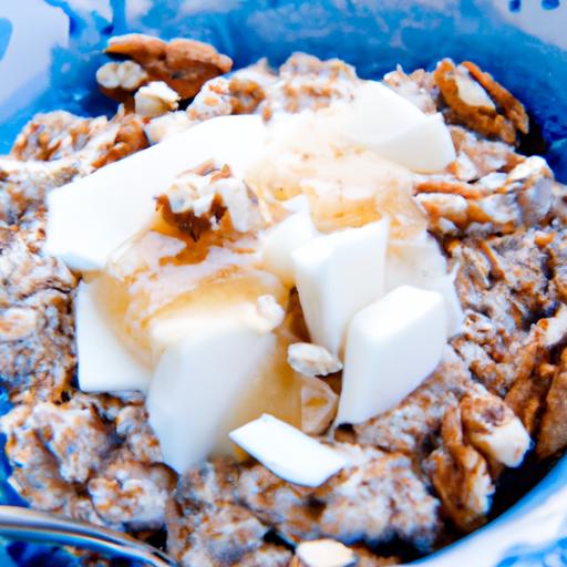 Creamy Oatmeal with Coconut Milk and Maple Syrup Bliss