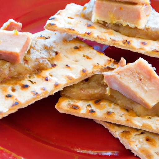 Pepper Jack Meets Pineapple: A Zesty Crunch on Crackers