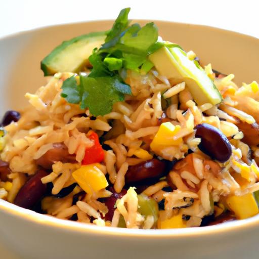 Flavor-Packed Rice and Bean Burrito Bowls: A Healthy Twist