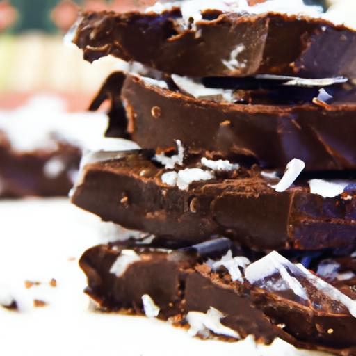 Decadent Raw Chocolate⁢ Coconut Cashew Bars: A Nutty Delight