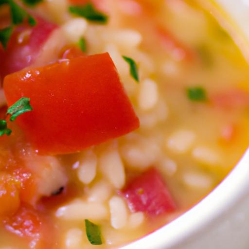 Tomato Rice Soup: A Comforting Bowl of Flavorful Warmth
