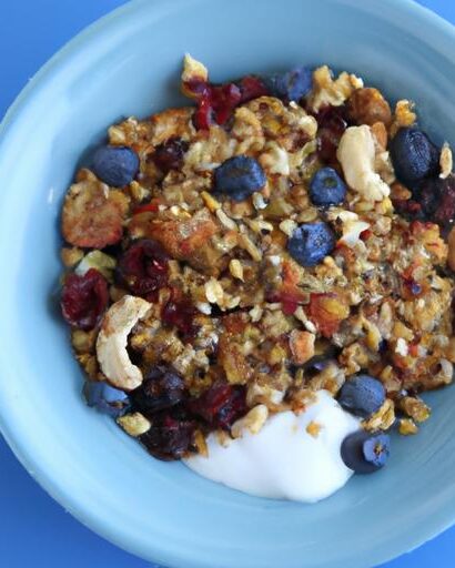 Crunchy Nut & Seed Granola Bowl: A Power-Packed Breakfast