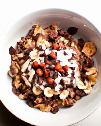 Decadent Chocolate Hazelnut Oatmeal: A Nutty Morning Boost