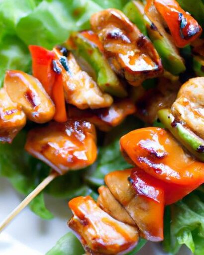Sizzling Grilled Teriyaki Chicken Skewers: A Flavorful Guide