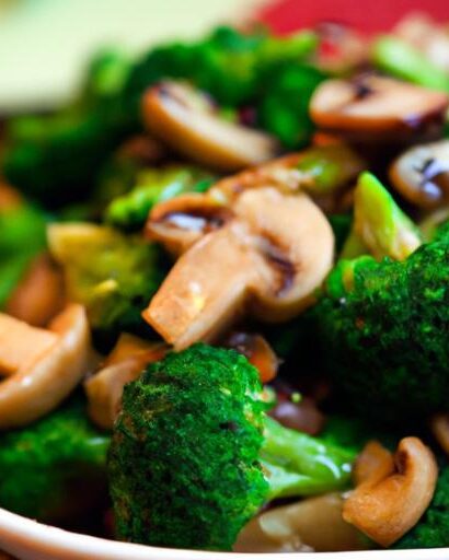 Savor the Flavors: Wholesome Broccoli & Mushroom Stir Fry