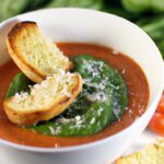 Savor the Creamy Tomato & Spinach Soup Delight: A Healthy Twist