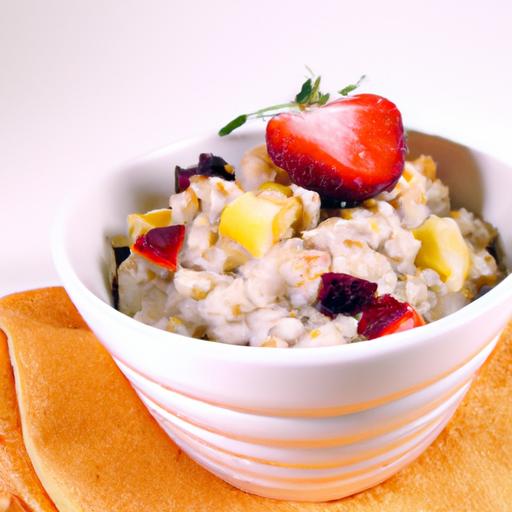 Maple Fruit Oatmeal: A Sweet Start to Your Morning Bowl