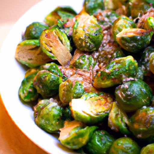 Crispy Parmesan Crusted Brussels Sprouts: A Savory Delight