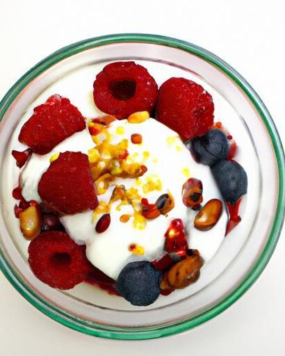 Elevate Your Snack: Greek Yogurt Parfait with Nuts & Berries