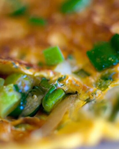 Wholesome Veggie Omelette: The Power of Onions Inside